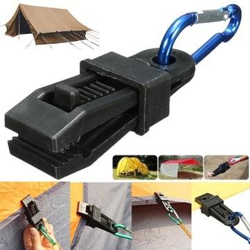 5Pcs Tent Clip Outdoor Camping Tent Alligator Clip Pull Point Hook Buckle for Tent Crocodile Clip Ac