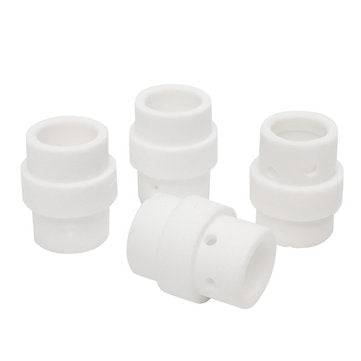 50pcs Ceramic Gas Diffuser Swirl Ring Welding Cutting Torch Accessories for MB 24 KD MIG MAG