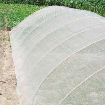 3x9m White Vinyl Fabric Net Wear Resistance Barrier Net for Mosquito Bug Insect Bird Garden