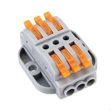 3Pcs PCT-223A Quick Terminals Wire Connector Universal Terminal Block 32A