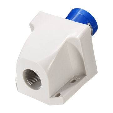 3Pin Blue Waterproof Industrial Plug Sockets 220V-250V 16A IP44 Inlet Socket Connector