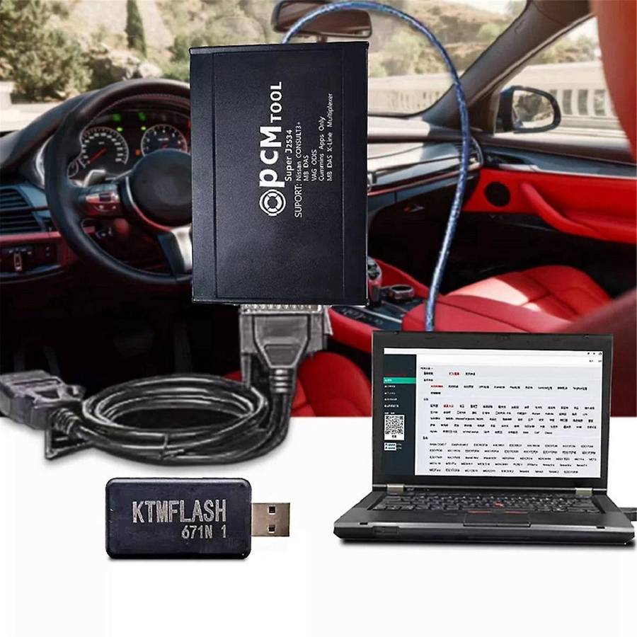 [Add DCM6.X and DCM7.X] ECUHELP PCM Tool Super J2534 67 in 1 PCM-.2.0 ECU Programmer Offline Work E