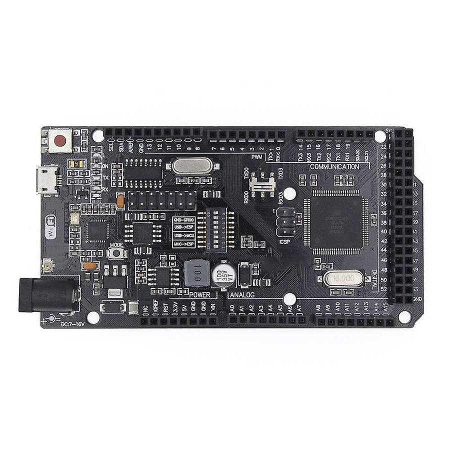 + WiFi R3 ATmega2560+ESP8266 32Mb Memory USB-TTL CH340G Compatible for NodeMCU for WeMos ESP8266