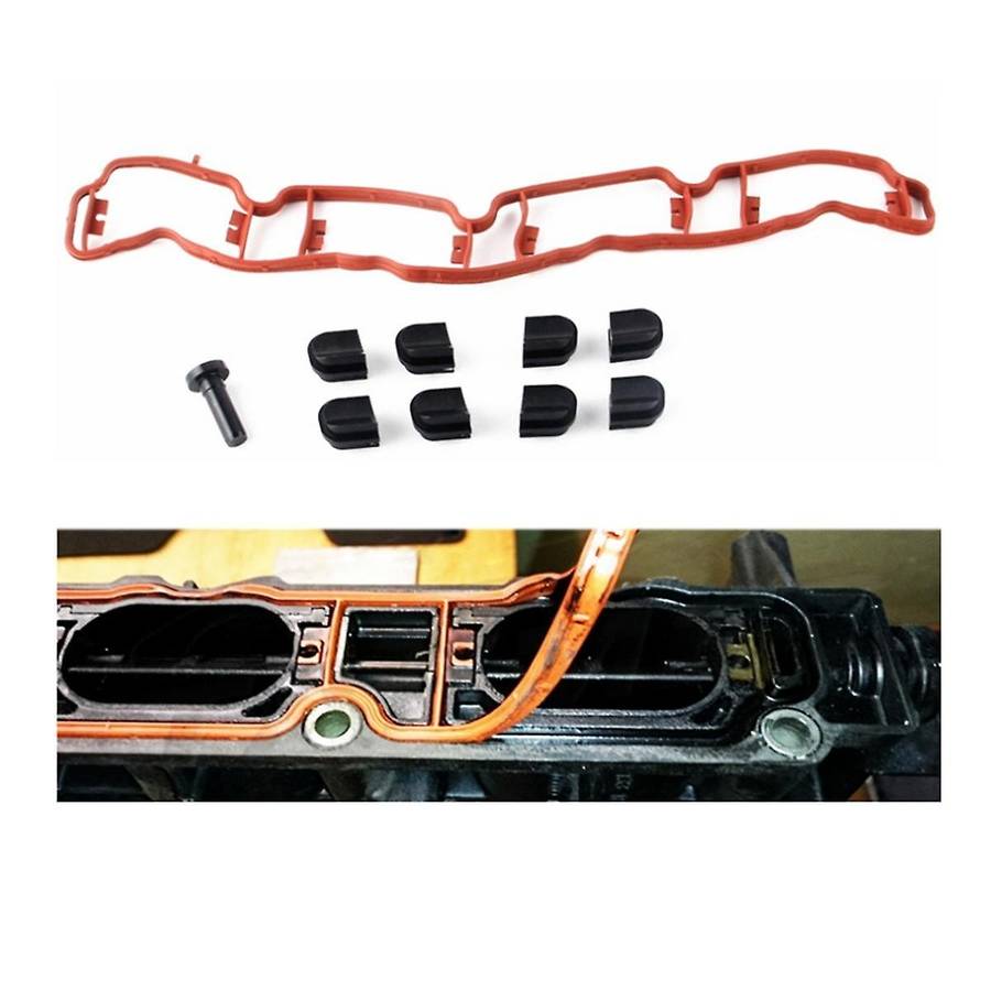 06F133201P Intake Manifold Runner Flap Delete Gasket Swirl Valve Assembly for Seat EA113 2.0 TFSI -0