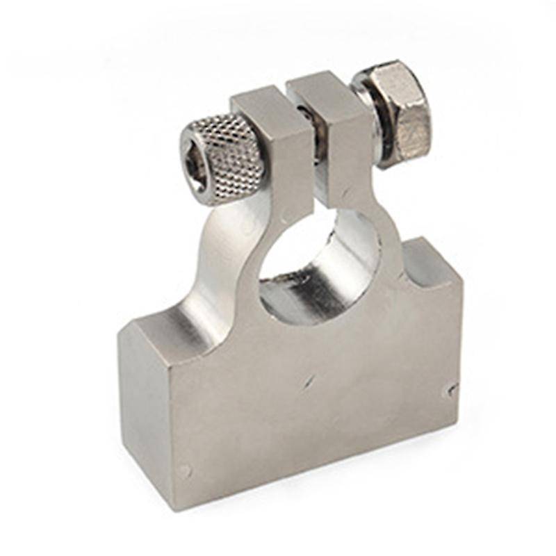 0-8Gauge Car Battery Terminal Connectors Clamp (Pair) with Shims - Positive and Negative (+/-)