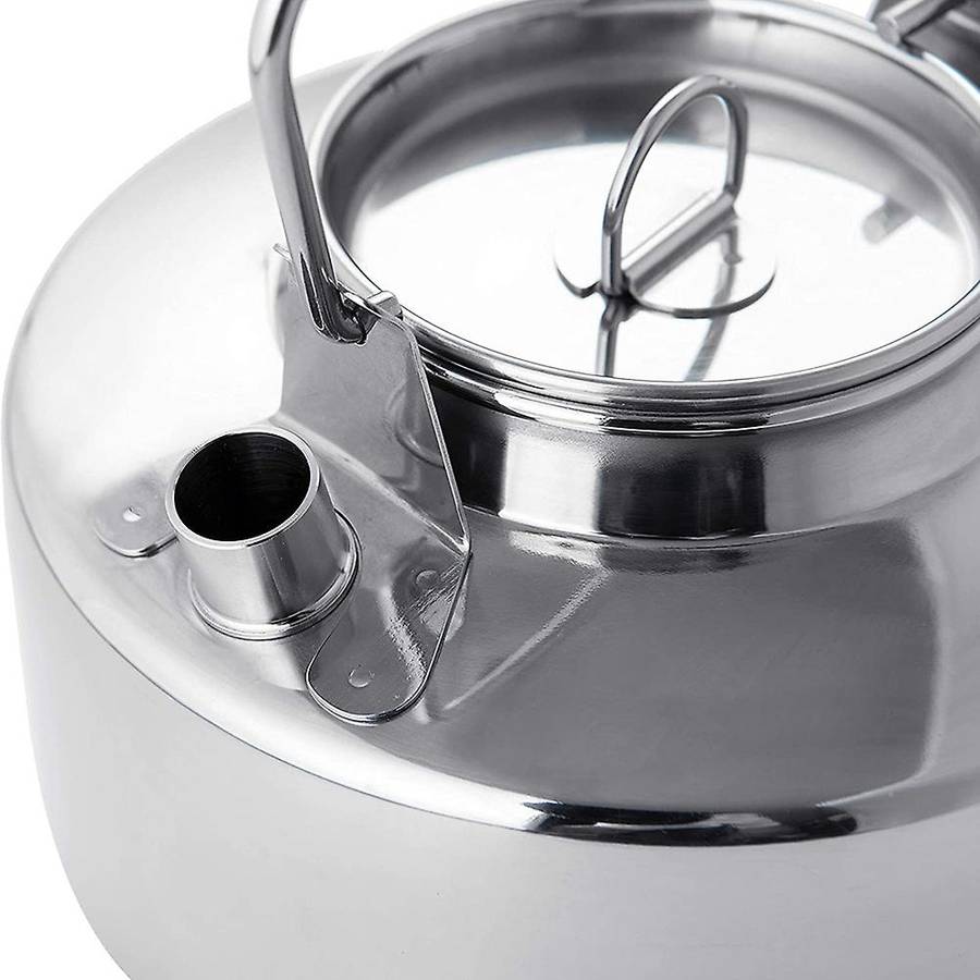 1 Liter Camp Kettle Great for Boiling Water for Tea,Freeze-Dried Backpacking Meals Portable for Camp