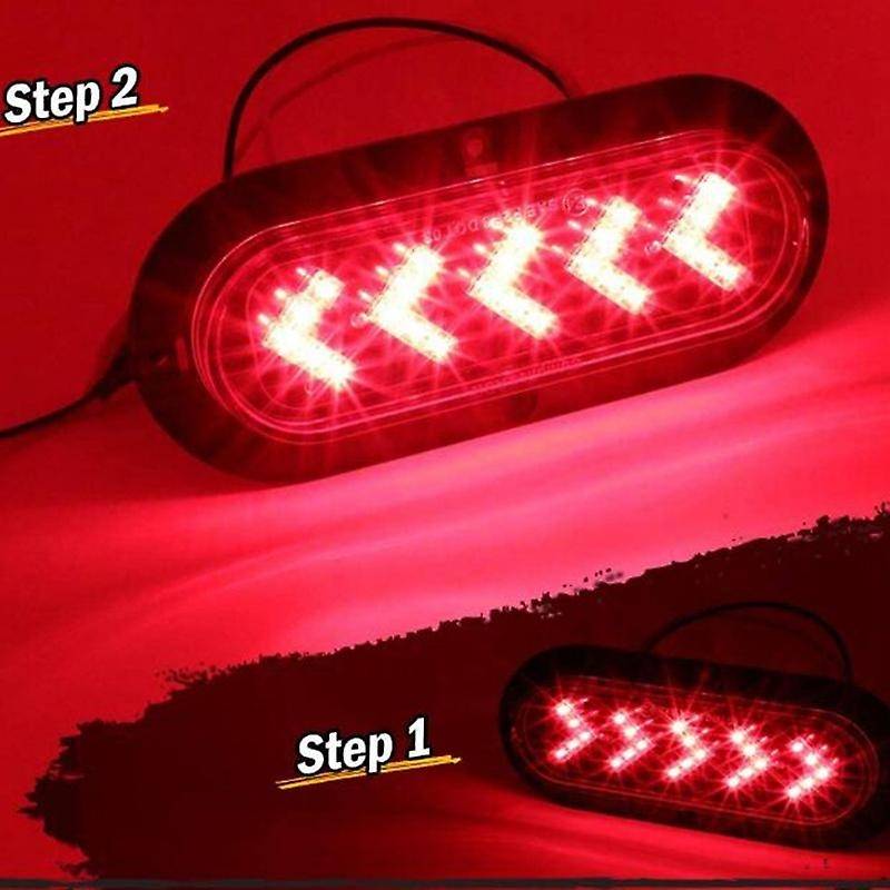 1 Pair 25 LED LED Side Marker Light Universal Car Clearance Warning Light for Boats Truck Trailer Pi
