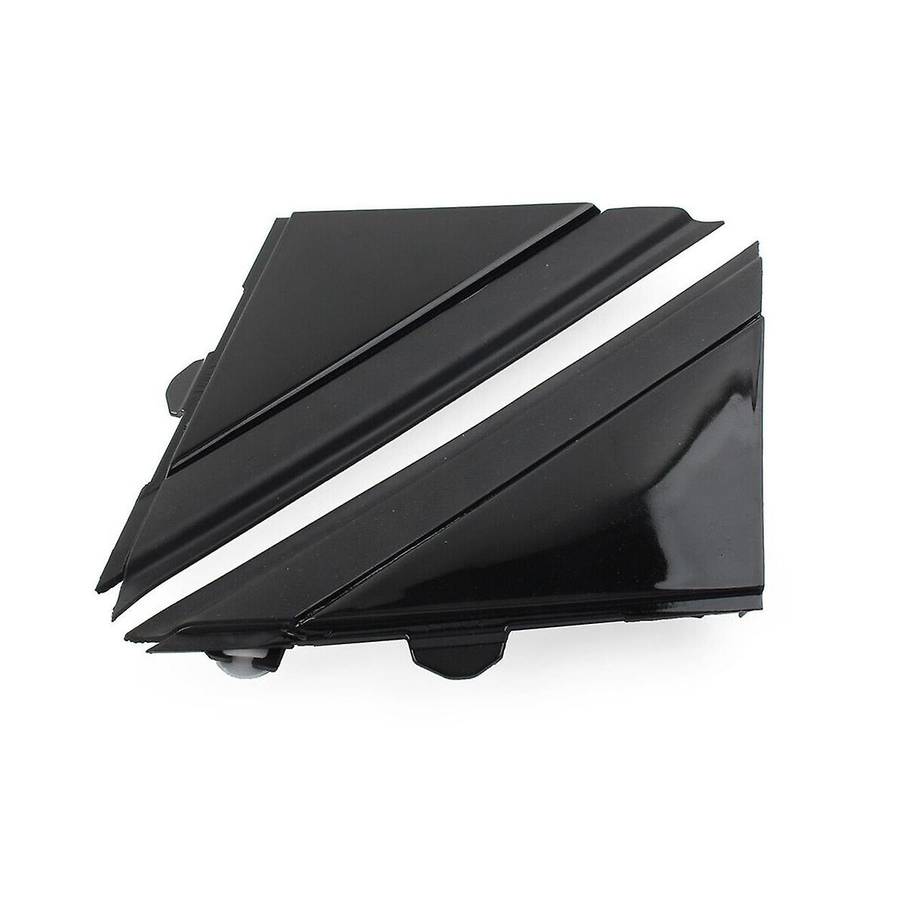 1 Pair Bright Black Rear View Mirror Triangle Mirror Decorative Plate 1SH17KX7AA 1SH16KX7AA for 2012