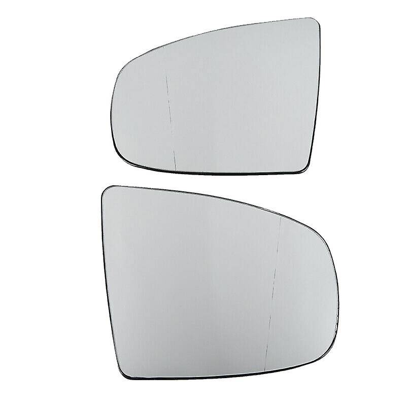 1 Pair Car Rear View Mirror Side Door Mirror Glass Heated for X5 E70 2007-2013 X6 E71 E72 2008-2014