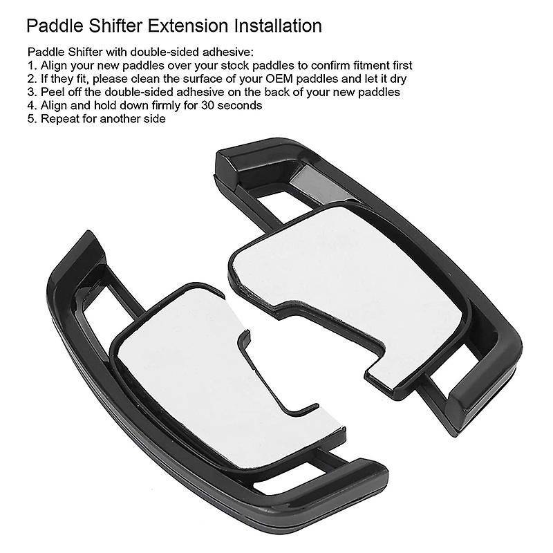 1 Pair Car Steering Wheel Shift Paddle Shifter Extended Fit for Golf MK7 MK7.5 R 2013-2020 Car Acces