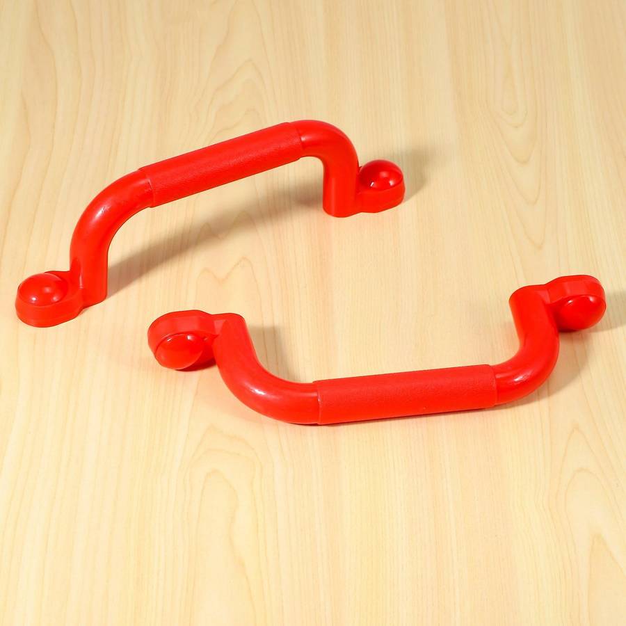 1 Pair Children Playground Nonslip Handle Mounting Hardware Kits Climbing Frame Stair Handrail Swin