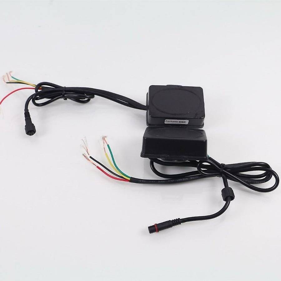1 Pair Led Light Guide Brake Lights Night Driving Lights Turn Signal Light for Fortuner 2016-2019, S