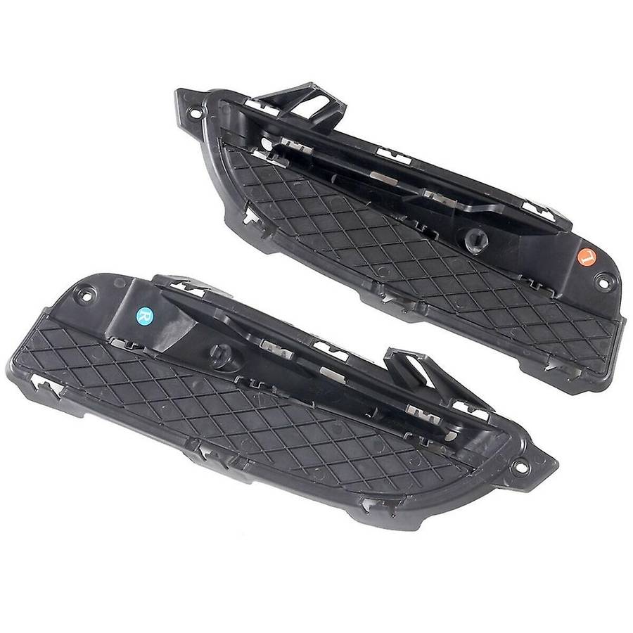 1 Pair Left Right Front Bumper Fog Lamp Bezel Lower Fog Light Grille for XF 2012 2013 C2Z13454 C2Z13