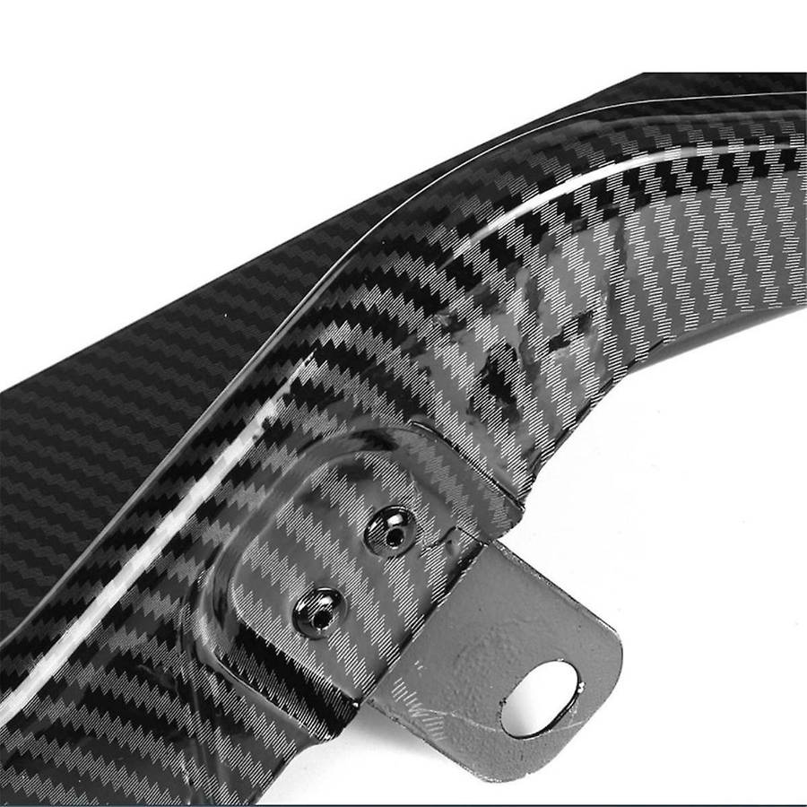 1 Pair of Carbon Fiber Car Rear Spoilers Rear Corner Protectors for 13-18 Decorative Modification Pa