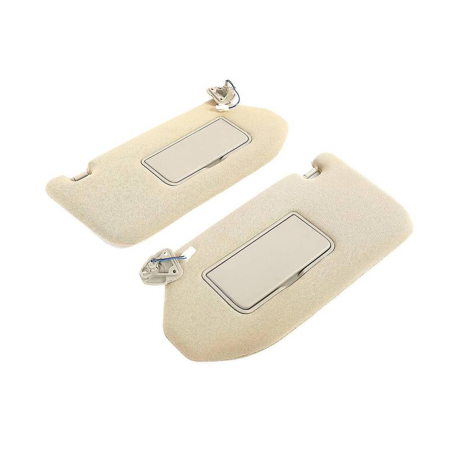 1 Pair Sun Visor Shade with Light for 2013-18 2014-17 Qx60 2013 Jx35 96400-9pb0a, 96401-9pb0a