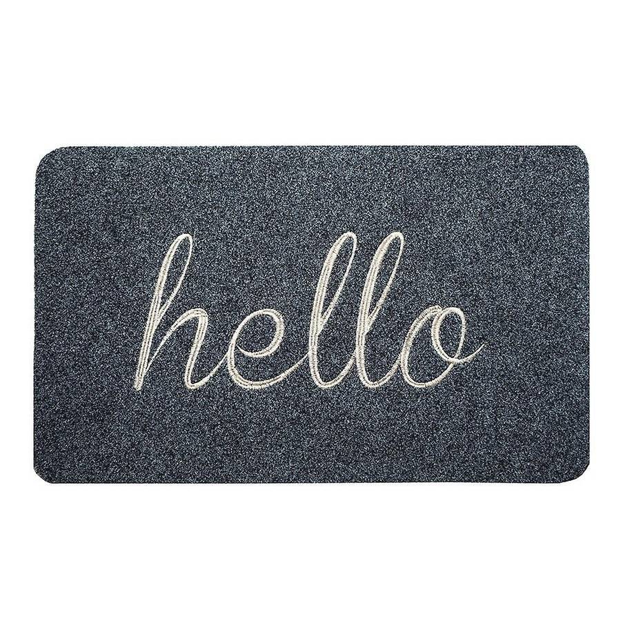 1 Pcs Door Mat Durable Welcome Mat Low Profile Floor Mat Front Doormat Non Slip Rugs for Indoor Outd