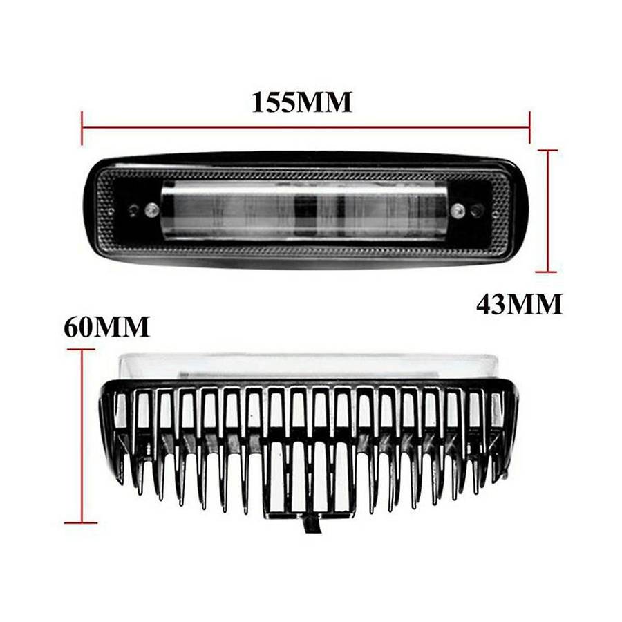 1 Set 4 Inch 30w Led Forklift Truck Car Warning Lamp Safety Working Light Bar Warehouse Danger Area