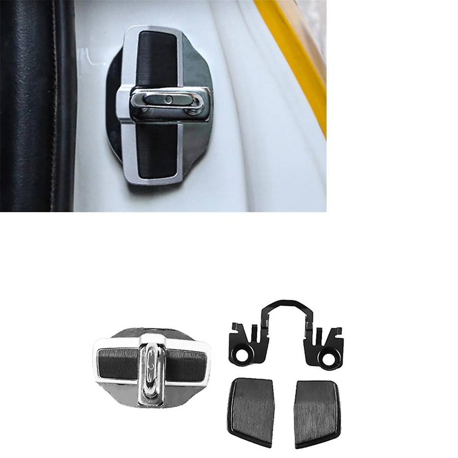 1 Set Car Door Stabilizer Buckle for Accord Odyssey Door Lock Protector Latches Stopper Covers