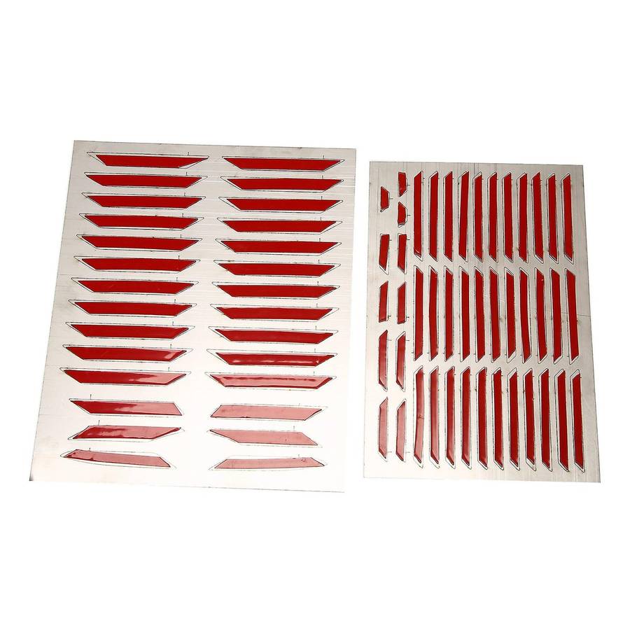 1 Set Stainless Steel Chrome Front Center Grille Grill Moulding Strips Cover Trim for 2020 2021