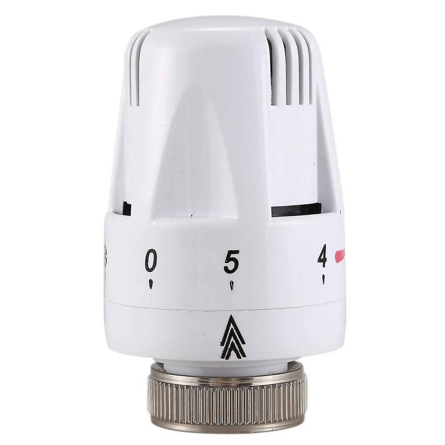 1/2inch Thermostatic Radiator Valve Straight Type Dn15 Automatic Temperature Control Valve Floor He