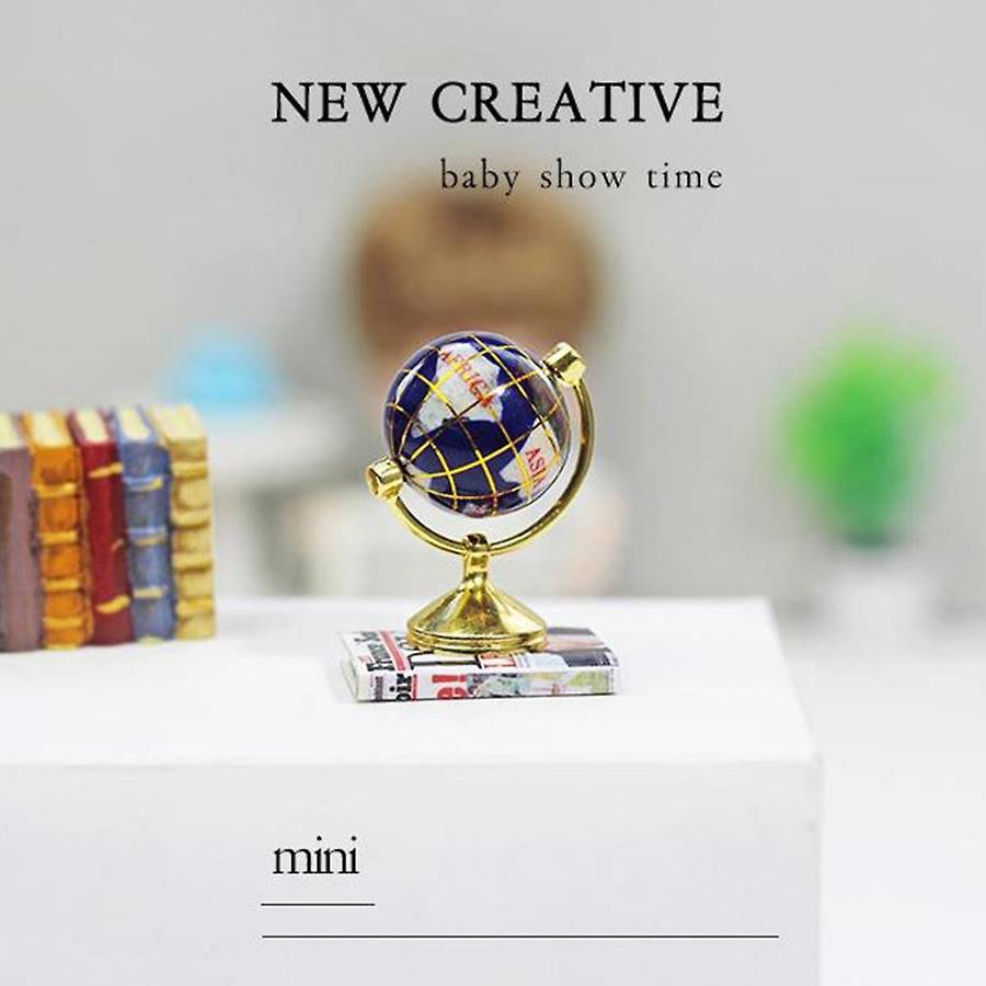 1:12 Cute Mini Planetarium Ornament Lightweight Ornament Planetarium Model Decor Decorative