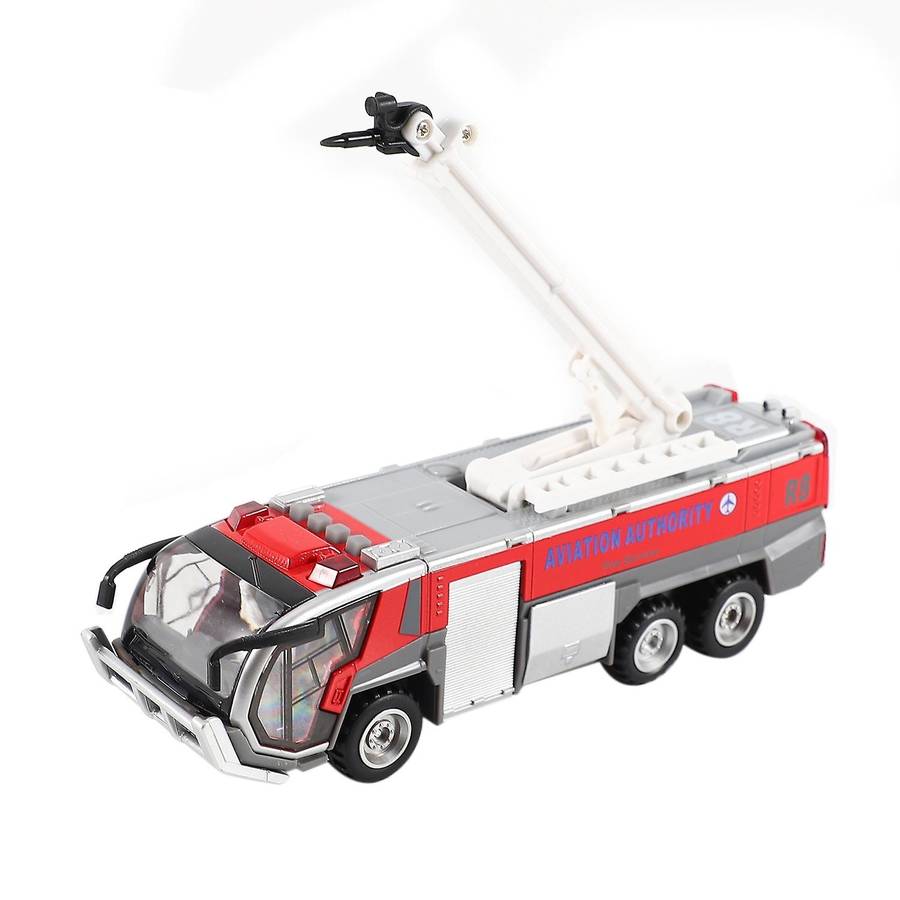 1:32 Airport Fire Truck Fire Engine Electric Die-cast Engineering Vehicles Car Model Toy with Sound