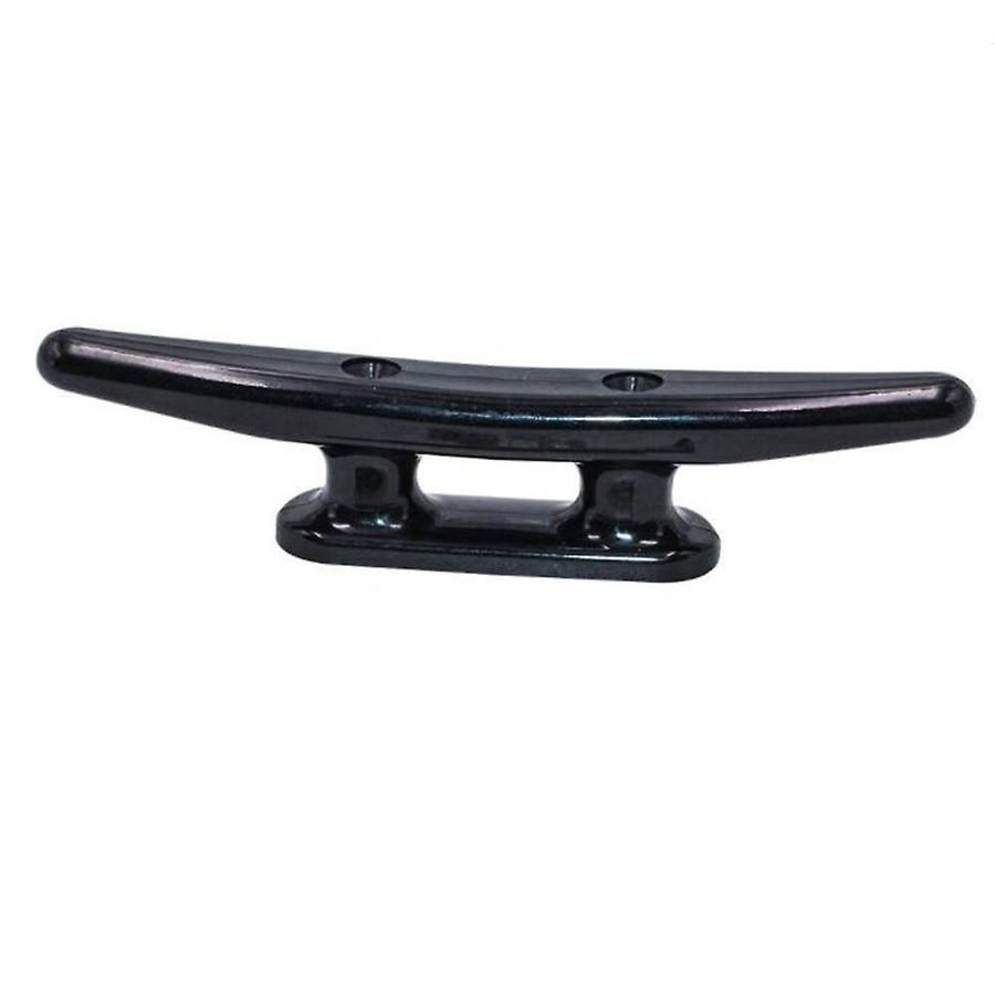 10 Pack Black Nylon Boat Cleat 6 Inch - Rope Cleat, Kayak, Boat Dock Cleats - Perfect for Marine, De