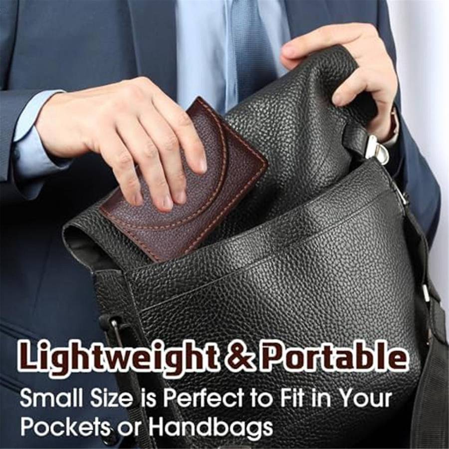 10 Pcs Business Card Holder Bulk Pu Leather Business Card Case Pocket Business Card Organizer With