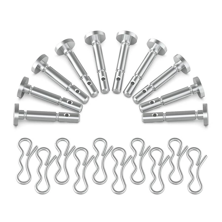 10 Set Snow Blower Shear Pins 738-04155 and Cotter Pins 714-04040 for , , , Yard-Man 900 Series