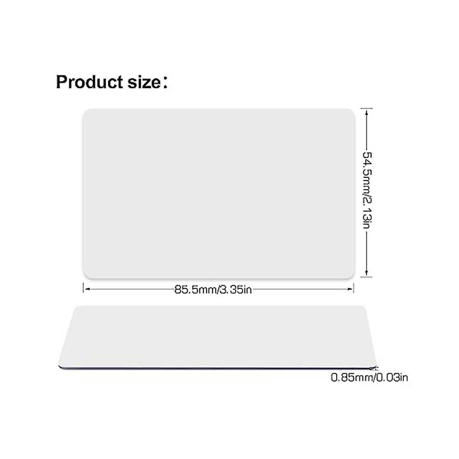 100 Pcs Nfc Cards Blank 215 Nfc Cards 215 Tags Rewritable Nfc Cards 504 Bytes Memory for All Nfc Ena