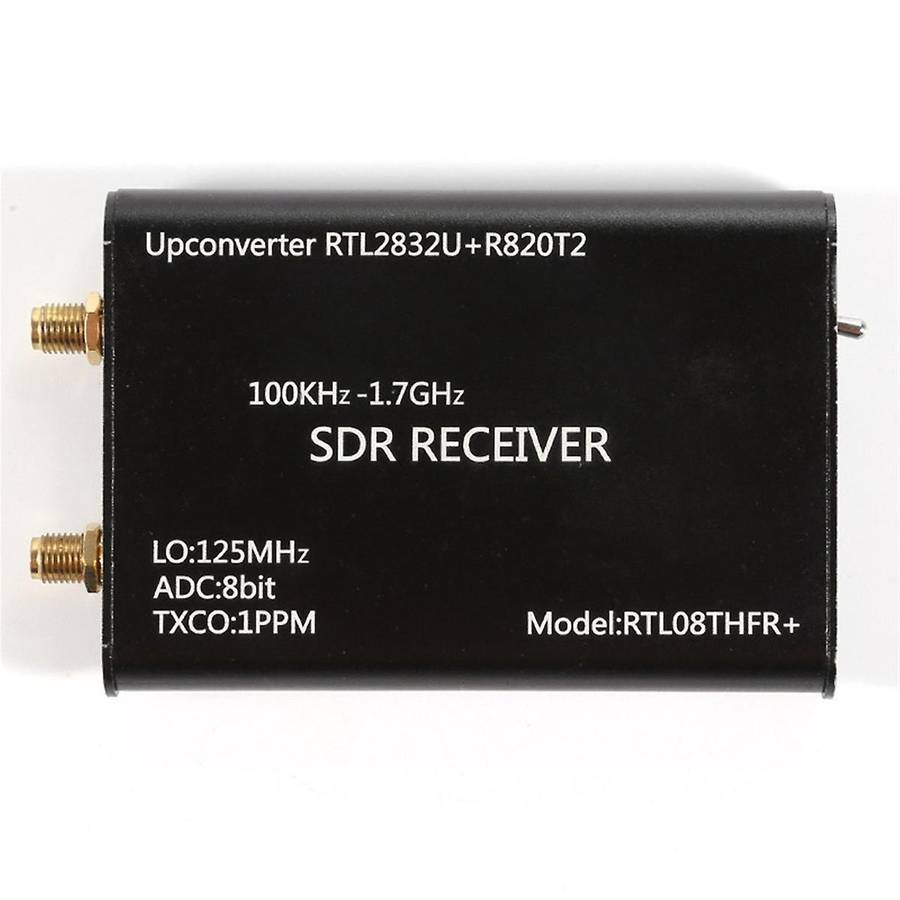 100KHz-1.7GHz RTL-SDR Receiver Upconverter RTL2832U+R820T2 1PPM TXCO SDR Radio Receiver for AM FM C