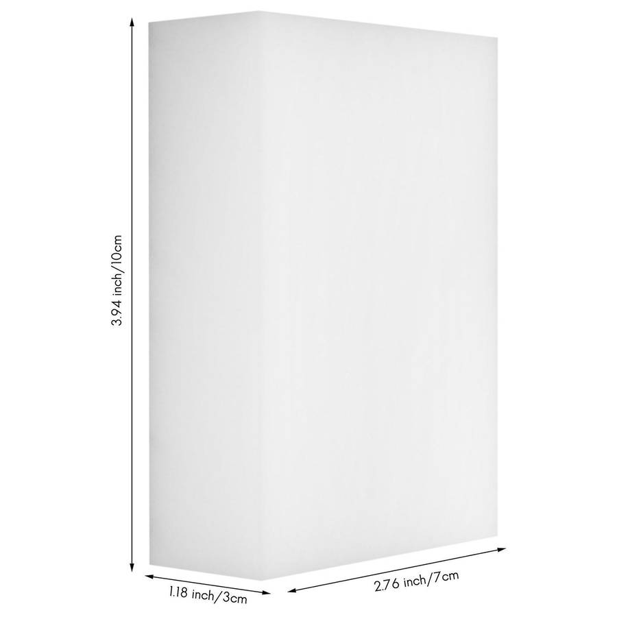 100pcs Sponge Eraser Kitchen Duster Wipes Clean Accessory Microfiber Dish Cleaning Melamine Sponge