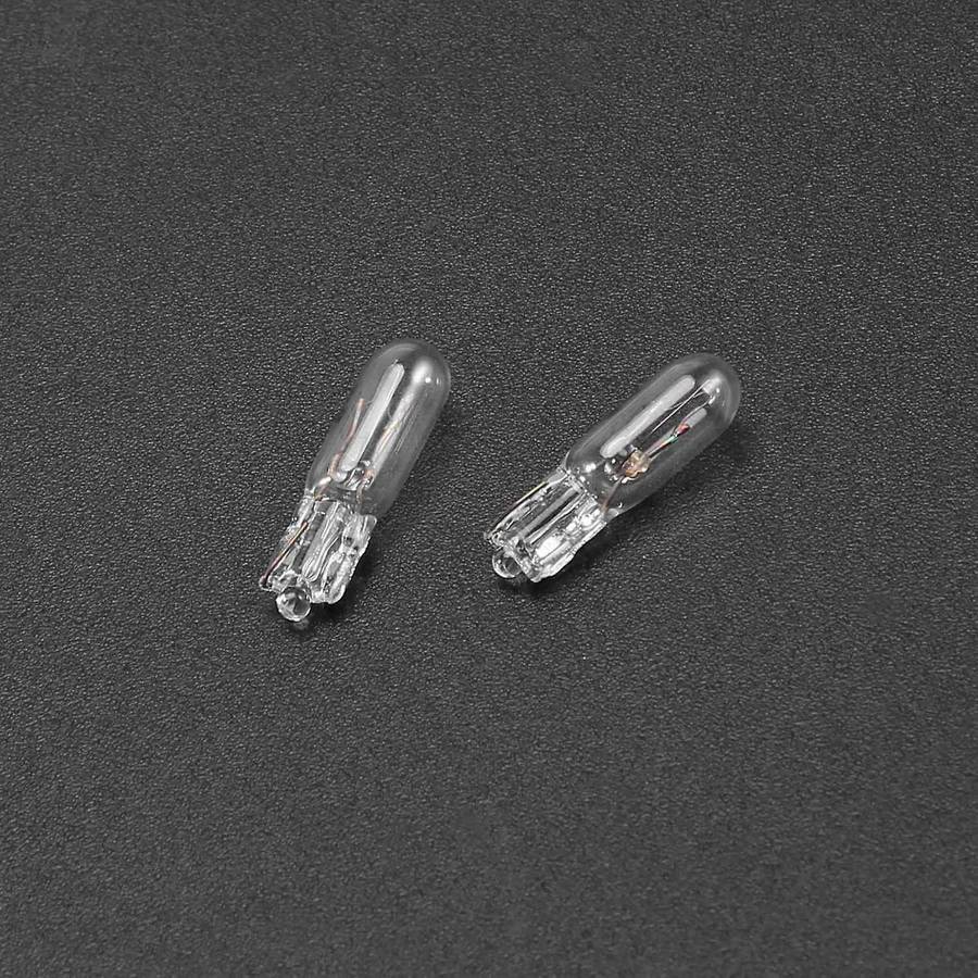 100PCS T5 286 Bulb Basic Miniature Bulb for License Plate Light Side Automotive Interior Dashboard