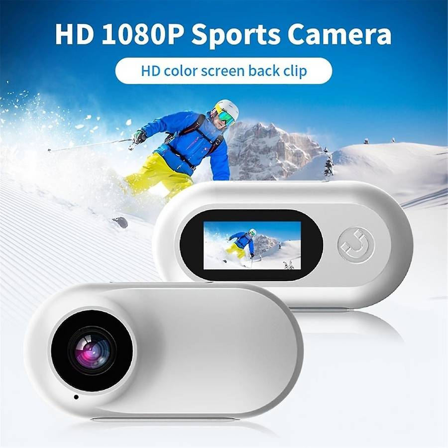 1080P Mini Action Camera Outdoor Sport Pocket Cam with Screen Video Recorder Cam for Car Bike Bicycl