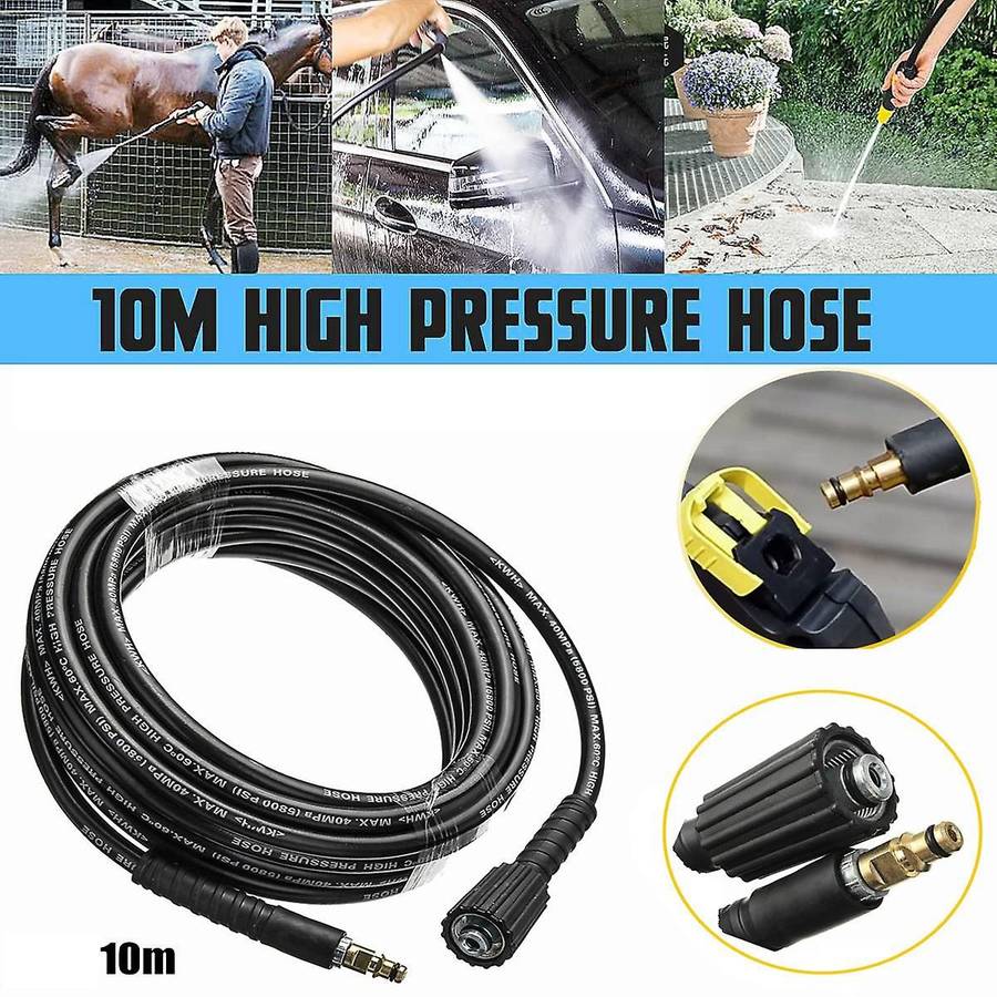 10M Clean Pure Copper Car Wash Hose Compatible Karcher K2 K3 K4 K5 K6 K7