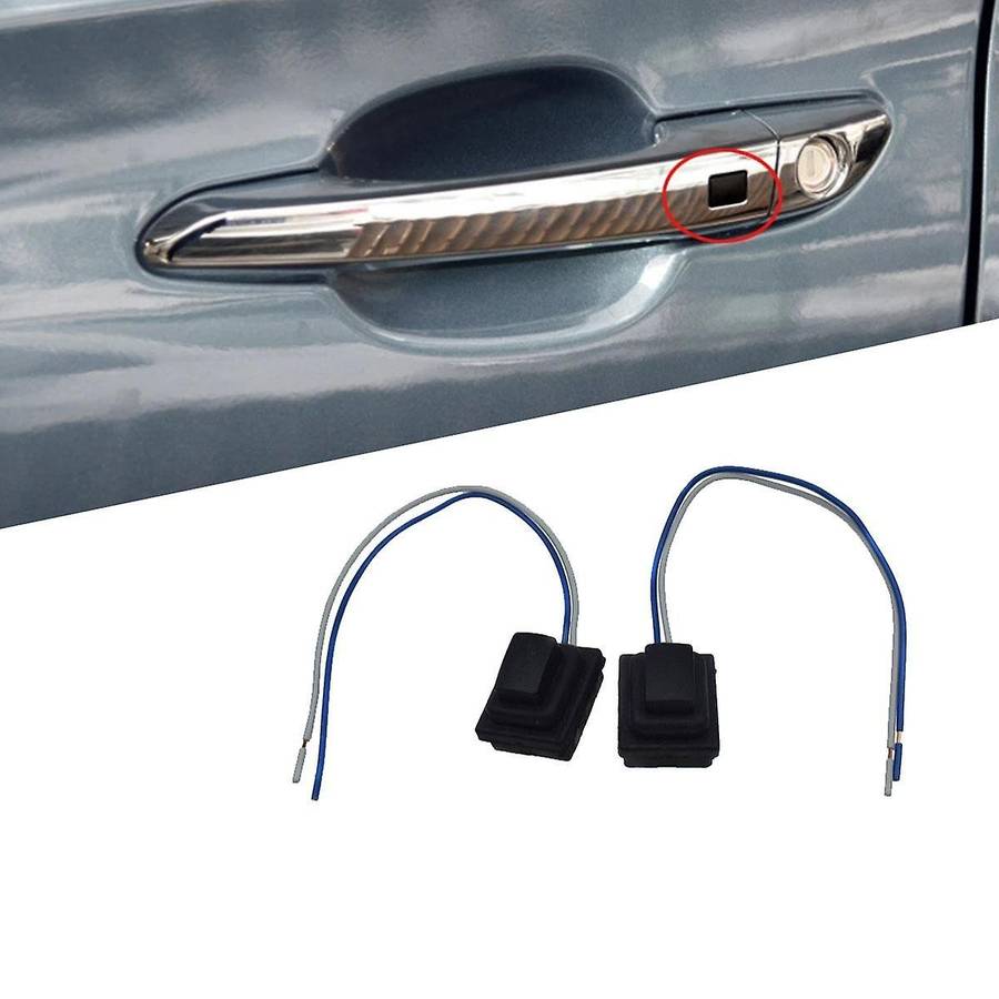 10pair Fron Door Smart Handle Puller Small Button Switch for Exterior 2016-2020 82661-d3710 82651-d