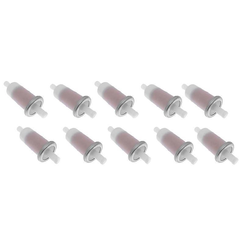 10Pcs 3/8Inch 10MM Motorcycle Fuel Filter for CBR600 VT750 600 VT1100 16900-MG8-003 49019-105