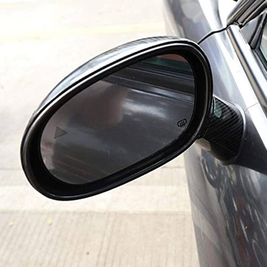 10PCS Car Side Mirror Cover Decals Rearview Mirrors Trim Sticker Accessories for 2009-2020