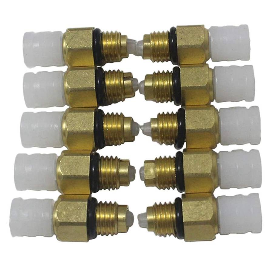 10Pcs M8 for -Ben W164 W212 Air Suspension Line Hose Connector Fitting 1643204613 1643204413 1643204