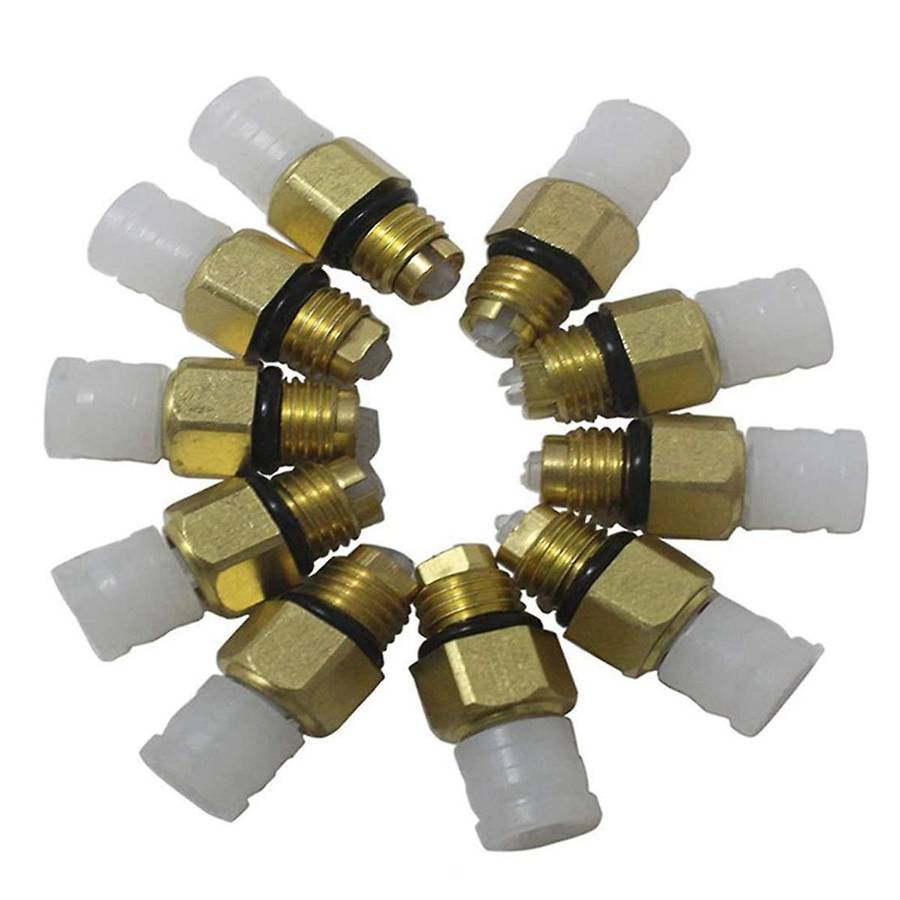 10Pcs M8 for -Ben W164 W212 Air Suspension Line Hose Connector Fitting 1643204613 1643204413 1643204