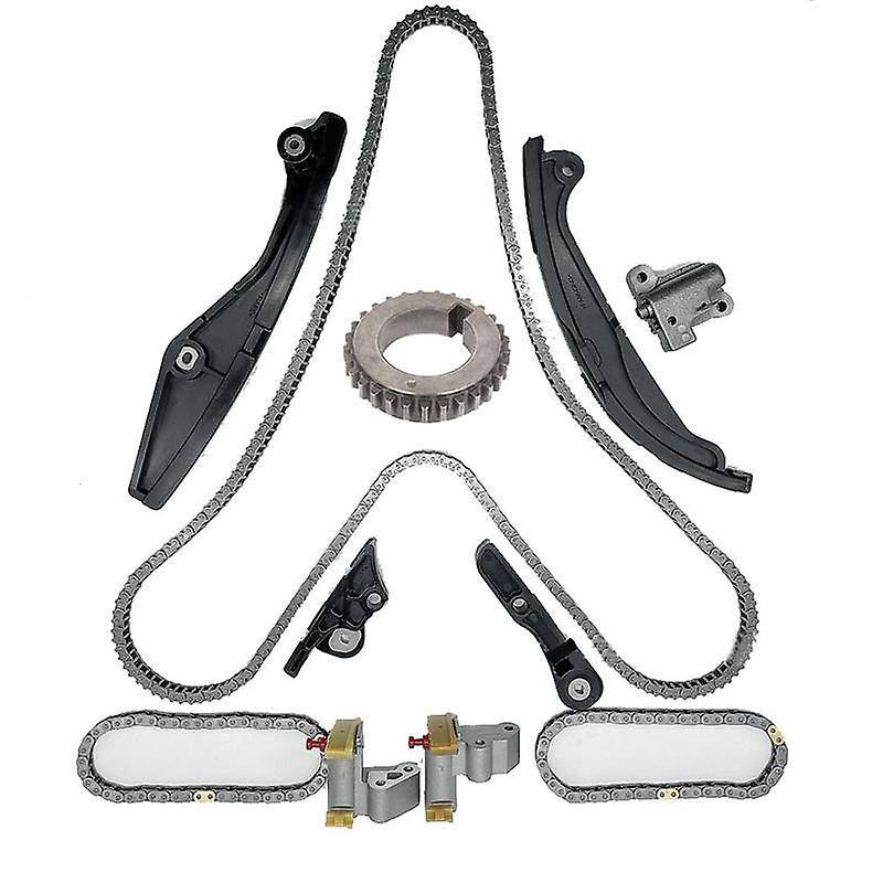 10Pcs Timing Chain Kit for Explorer Taurus MKS 3.5L 10-19 Tensioner Guide Rail BA5Z6M256A 7T4Z6268CA