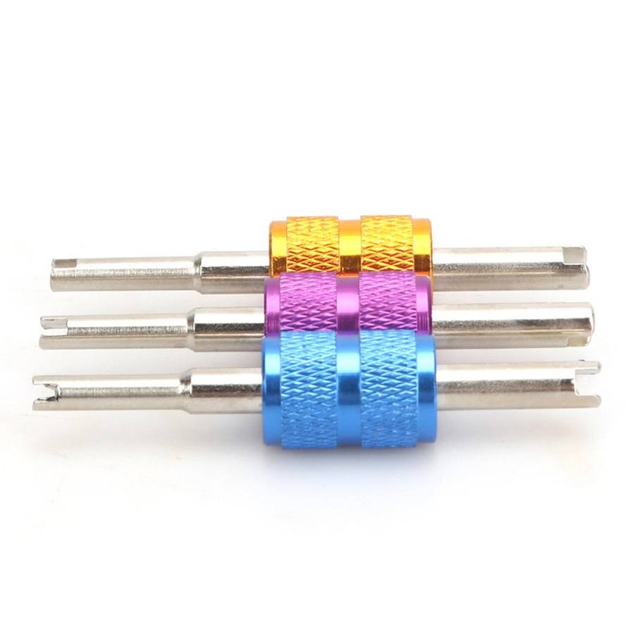 10Pcs Valve Core Wrench Tyre Valve Core Removal Tool Air Conditioning Repair Tool Car Motor Bike Rep
