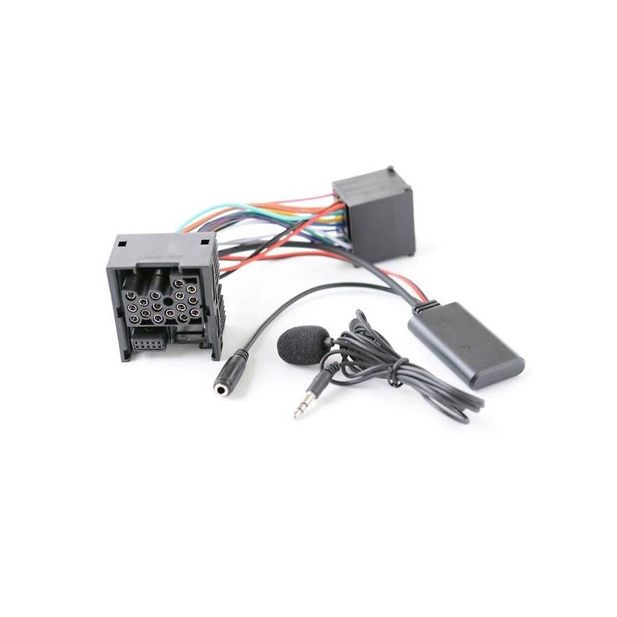 10Pin Stereo Bluetooth AUX Adapter Car Stereo Media Jack Compatible for E46