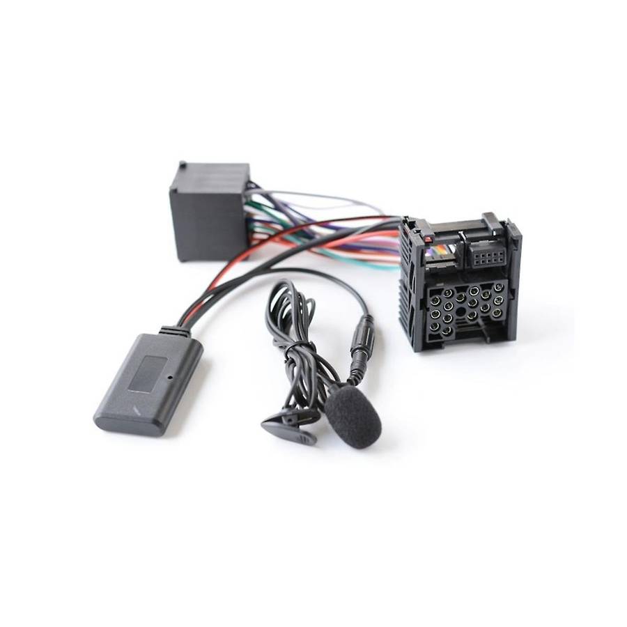 10Pin Stereo Bluetooth AUX Adapter Car Stereo Media Jack Compatible for E46