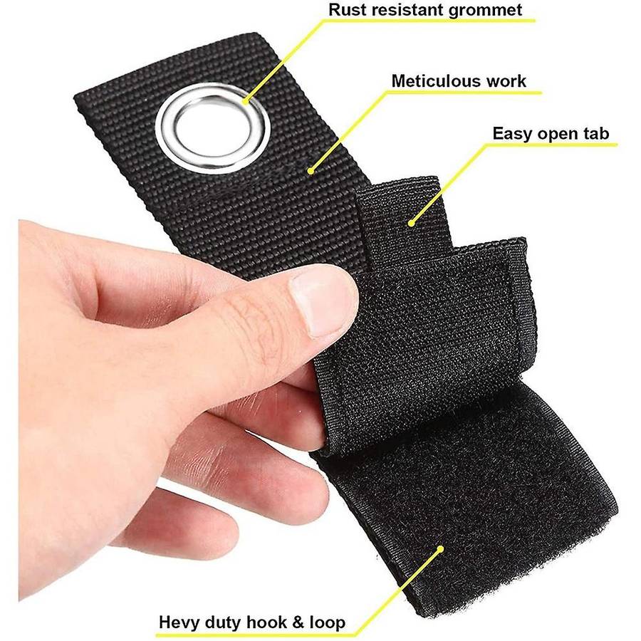 12 Pack Heavy-Duty Storage Strap, Extension Cord Holder Organizer for House, Basement, RV, Garage Ho
