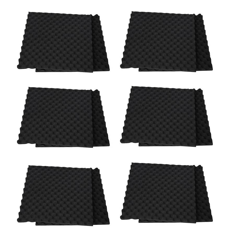 12 Pack Egg Crate Soundproof Foam Panels 1.2inch X 20inch X 20inch Acoustic Foam for Home & Pro Stud