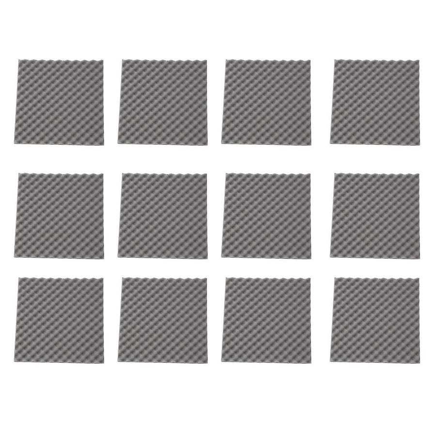 12 Pack Egg Crate Soundproof Foam Panels 1.2inch X 20inch X 20inch Acoustic Foam for Home & Pro Stud