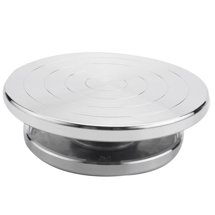 12/15cm Double Face Use Aluminum Turntable for Ceramic Clay Sculpture Platform Pottery Wheel Rotati