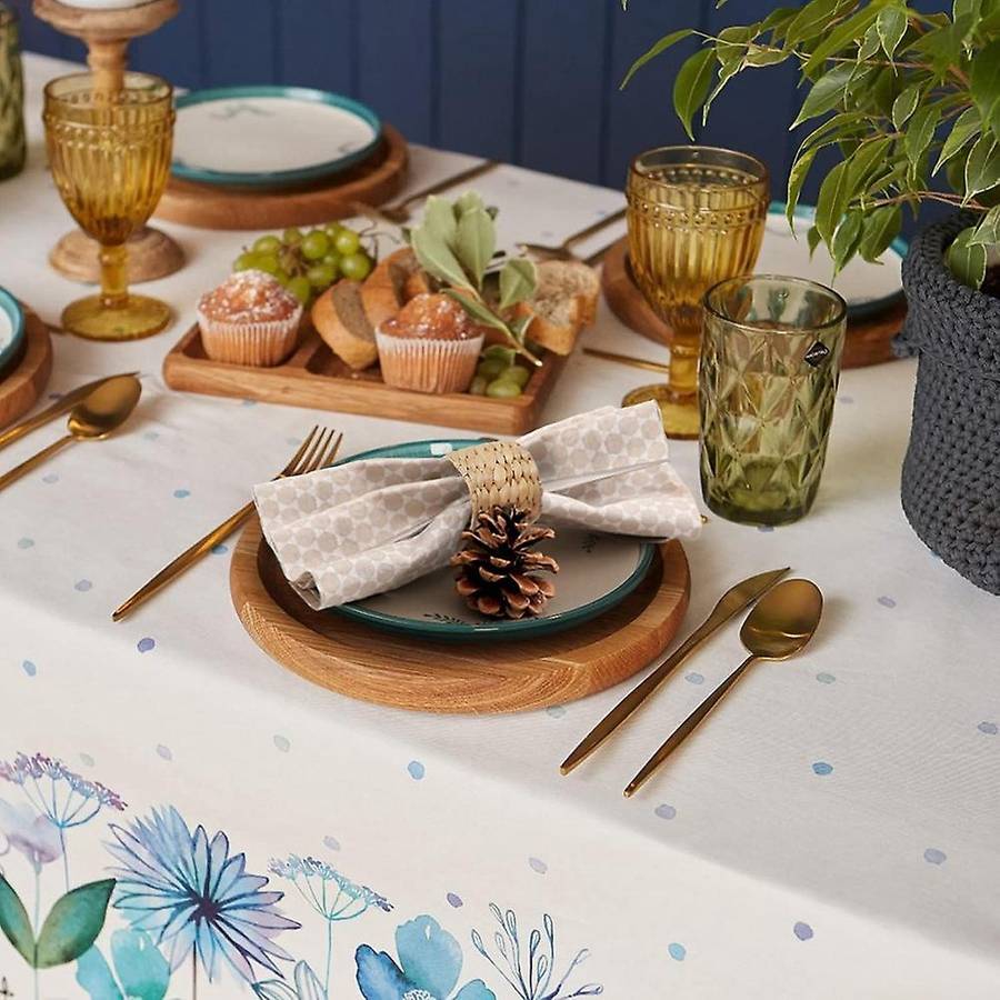 12Pcs Water Hyacinth Napkin Rings -Compatible Party, Dinner Table Decoration