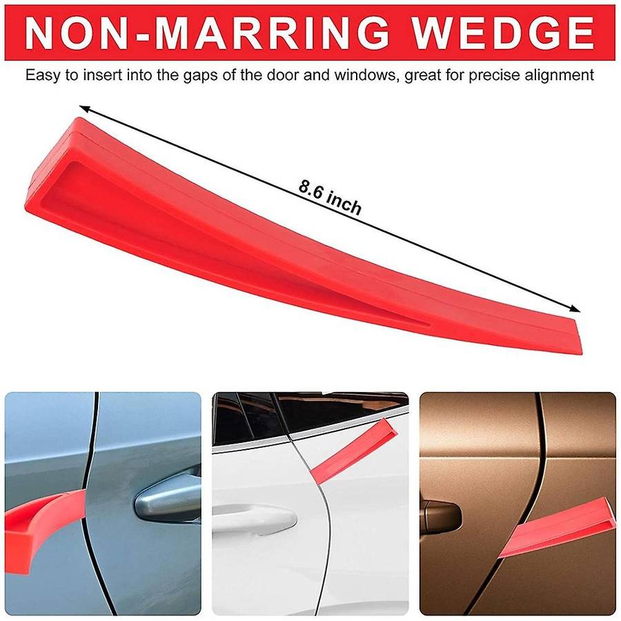 12-Piece Car Tool Kit with Air Wedge, Long-Distance Grab, Car Emergency Kit (Enhanced)